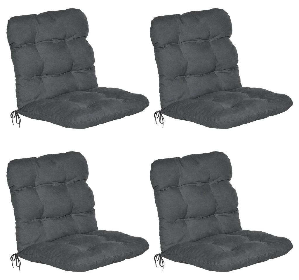 Beautissu 4er Set Niedriglehner Auflagen Set Flair NL, Produktbild 