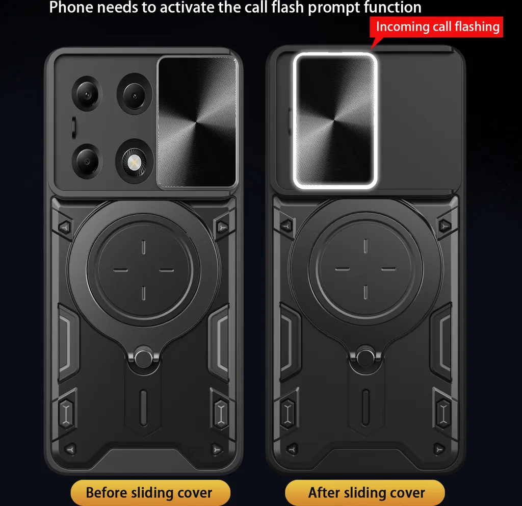 KEYSION Custodia per telefono per Xiaomi Redmi Note 7 6 Pro Cover posteriore antiurto per armatura con anello magnetico per auto – acquista a prezzi convenienti sul marketplace