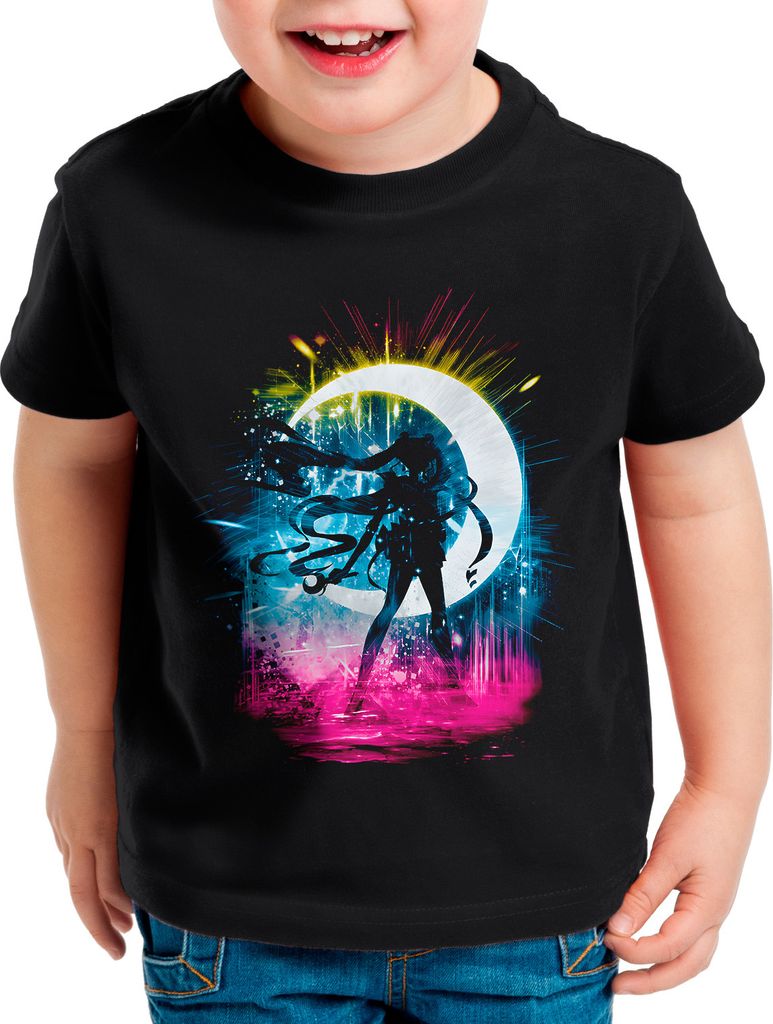 BaumwolleCloud Sailor Storm Kinder T-Shirt anime manga cosplay crystal