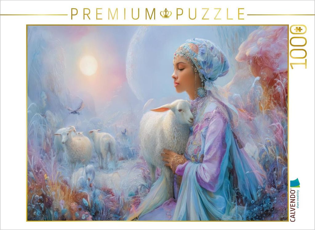 CALVENDO Puzzle Glückselige Welten | 1000 Teile Lege-Größe 64x48cm Foto-Puzzle für glückliche Stunden