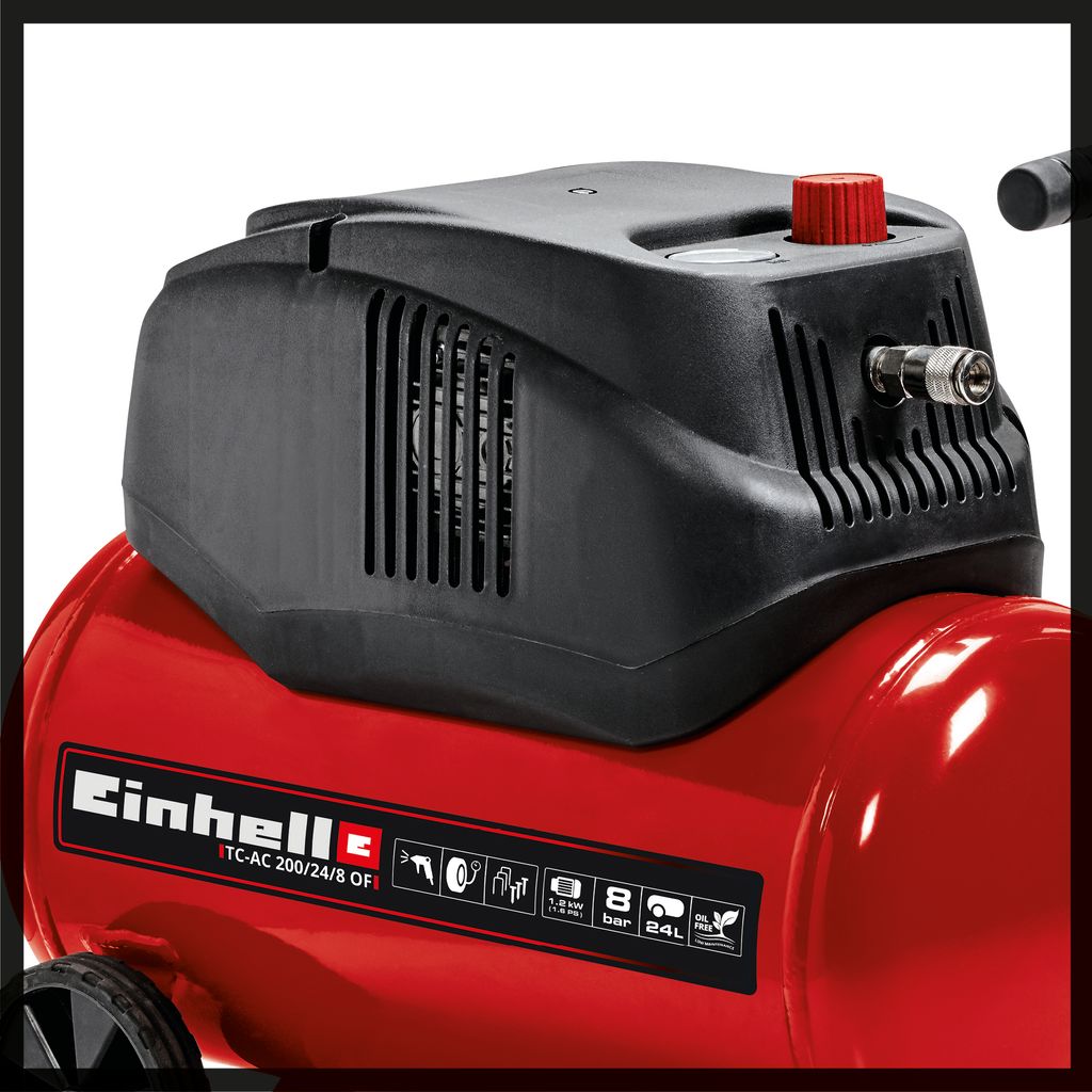 Einhell Kompressor TC-AC 200/24/8 OF Produktbild 3