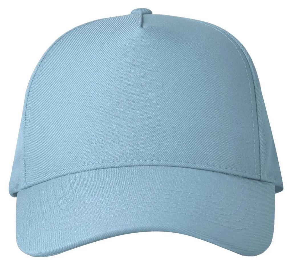 Atlantis Headwear - Kappe 5 Segmente für Kinder LT3081 (Einheitsgröße) (Hellblau)