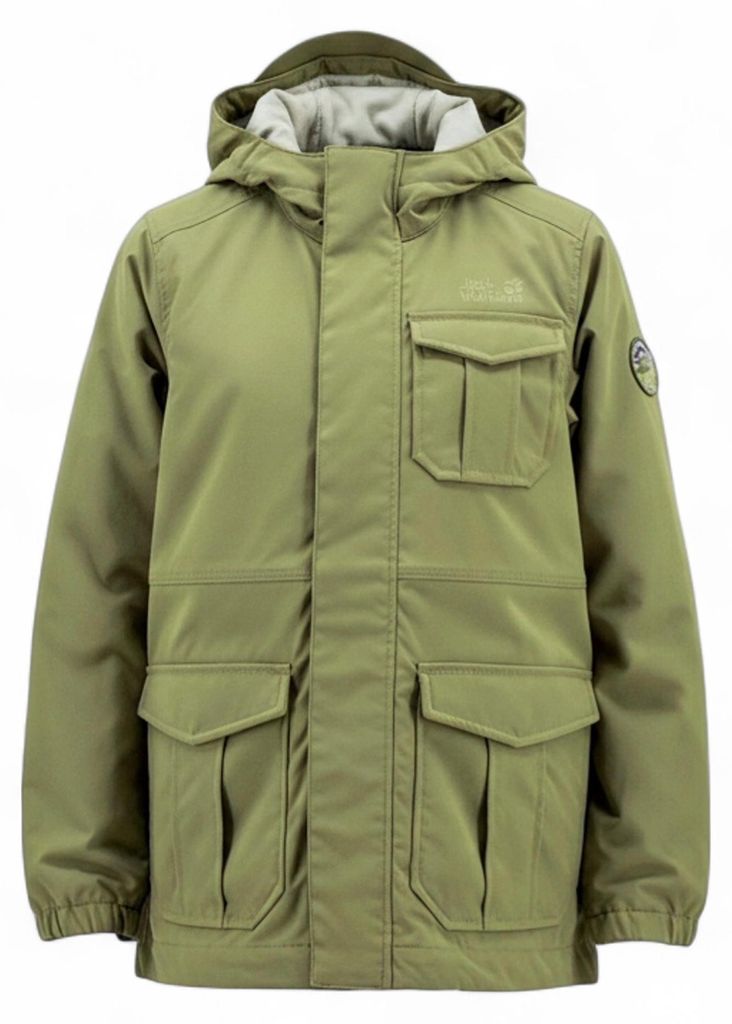 Jack Kinder Jacke Wolfskin Lakeside Safari Wind Outdoor 1608301-4288 Größe 128