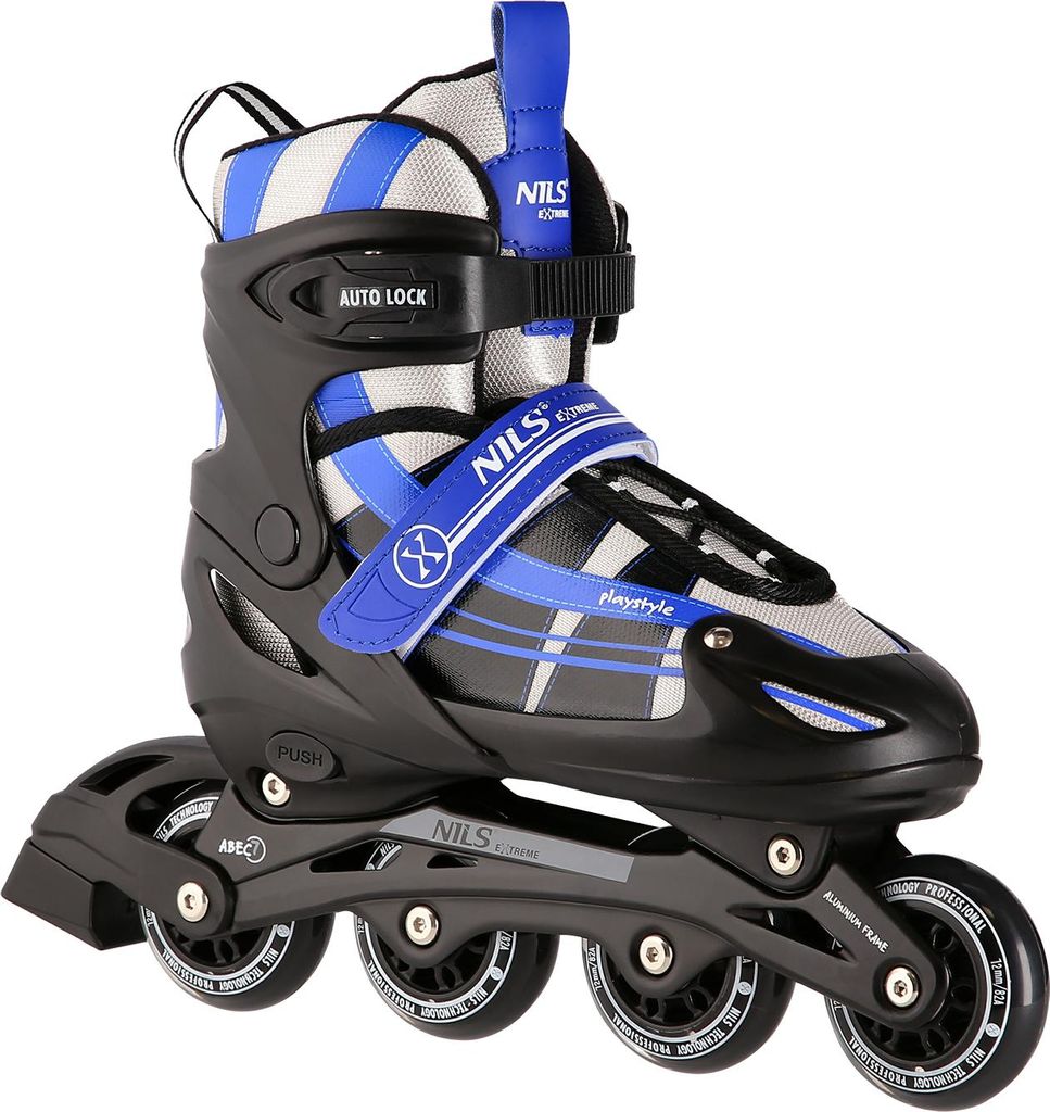 A single roller skate is shown against a white background.