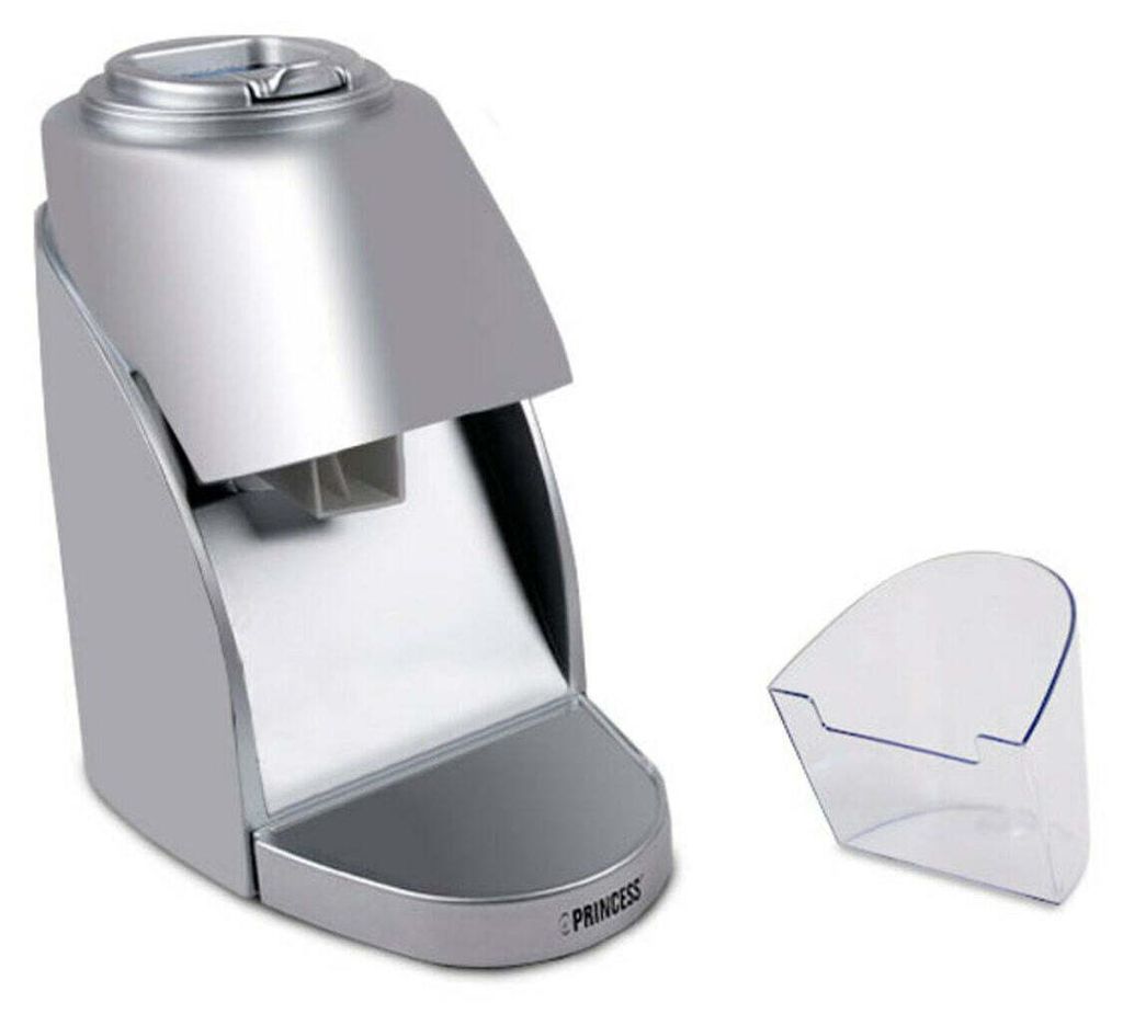 Princess 282984 Eiscrusher, Silber, 0,6 l, 300 g/min, 55 W, Produktbild 