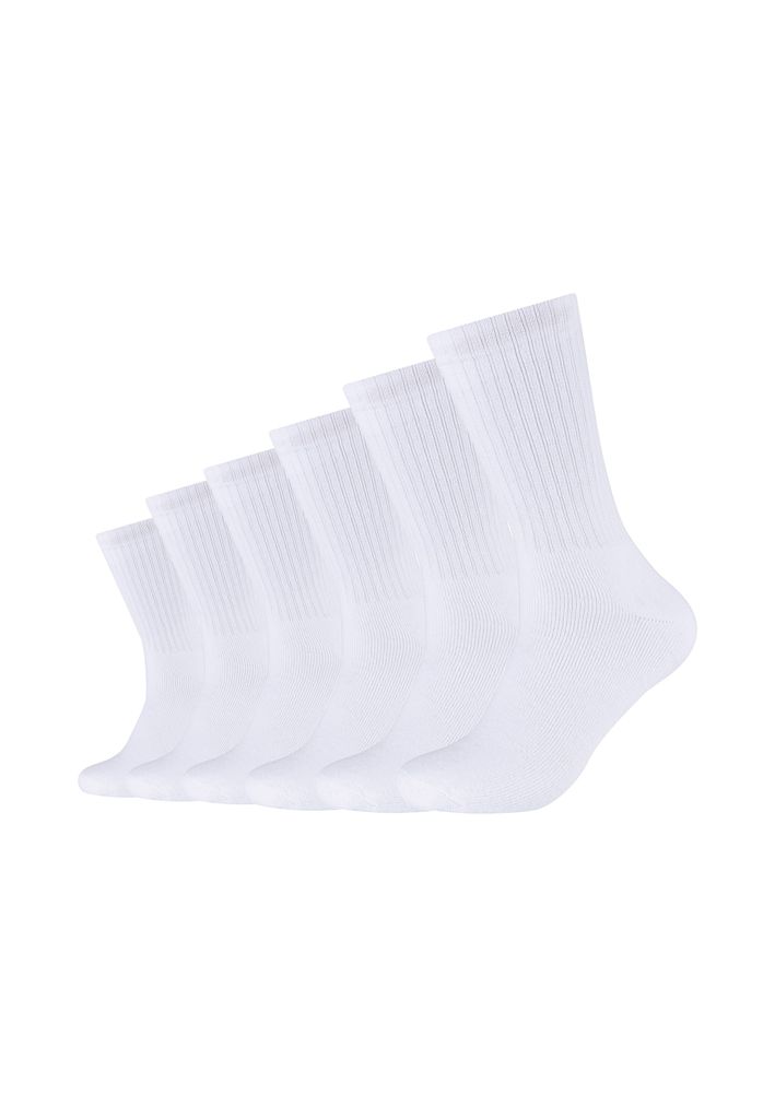s.Oliver Socke Essentials im praktischen 6er-Pack white 43-46