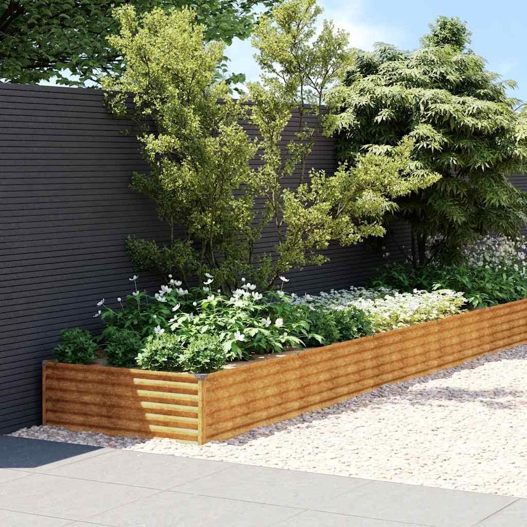vidaXL Hochbeet 960x100x36 cm Cortenstahl Obrázok produktu 