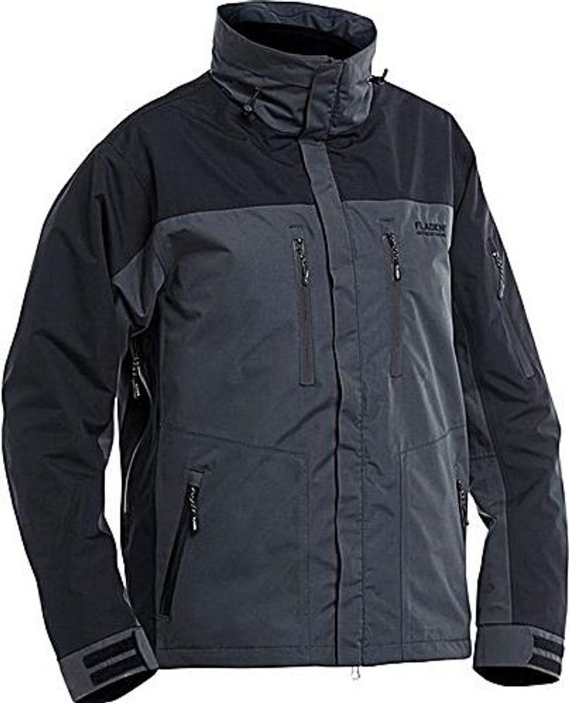 Fladen Jacket 3 in 1 Authentic 2.0 grey/black S peach microfiber