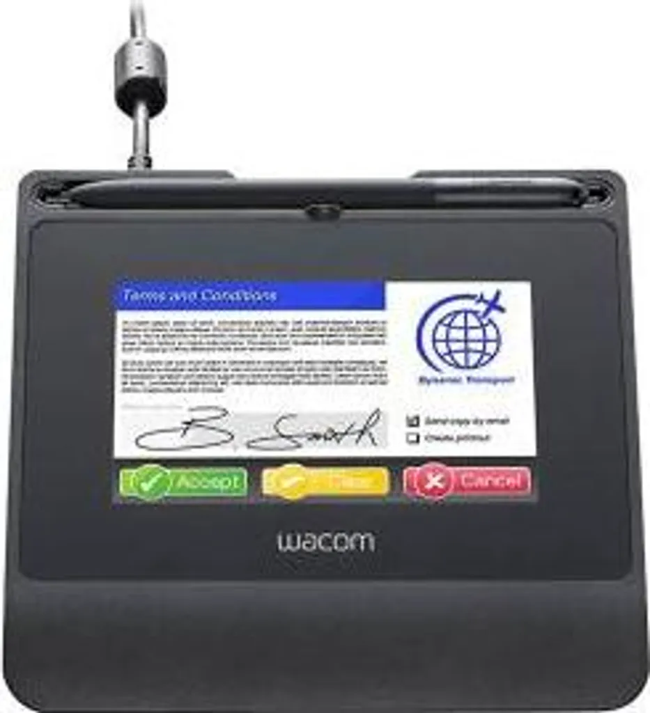 Tablette Signature Digitale Wacom STU-540 pour Contrats et Points de Vente