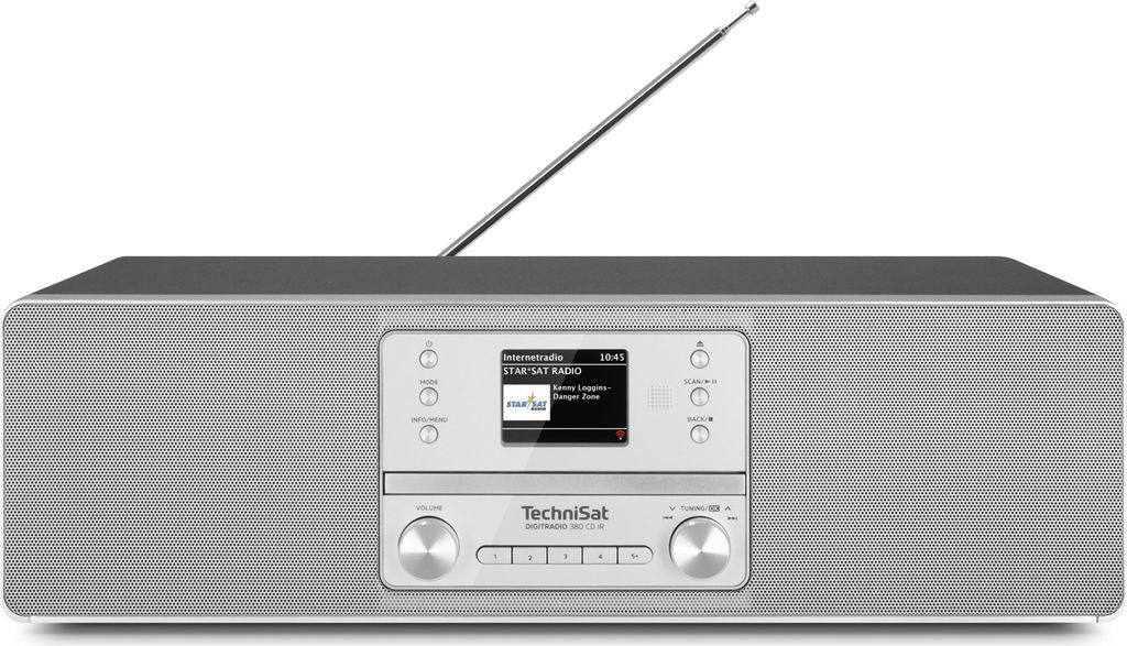 TechniSat DIGITRADIO 380 CD IR - DAB+/Internet-Stereoradio, Produktbild 2