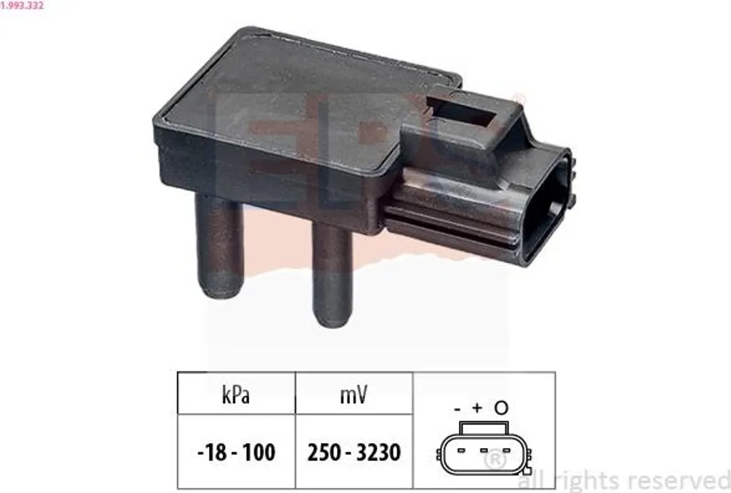 Sensore Pressione Aria Sensore Pressione Aria Land Rover Range Rover 3.6 06-