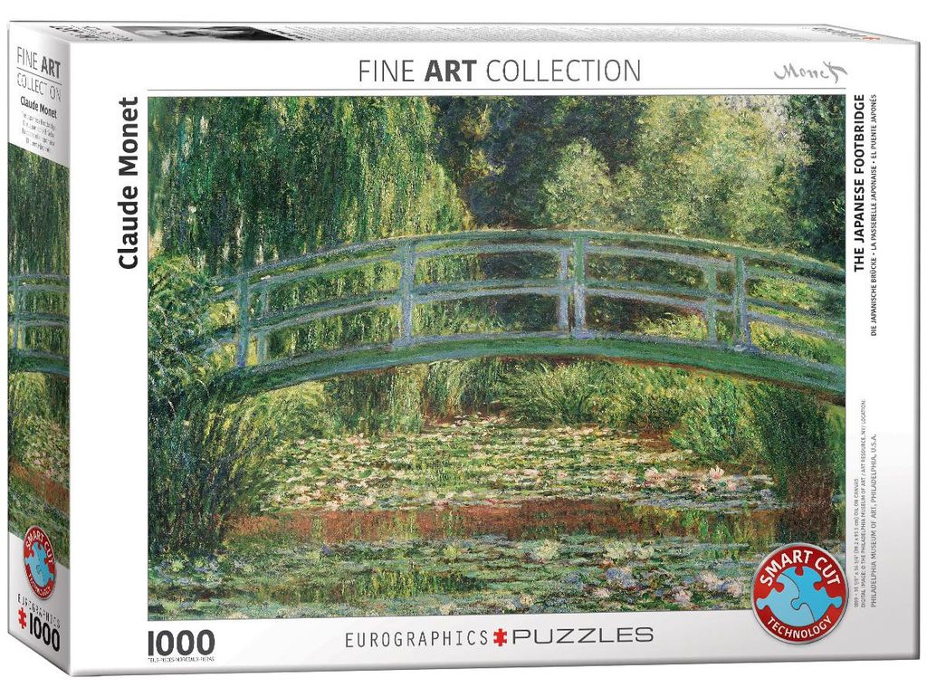 Japanische Brücke von Claude Monet 1000 Teile