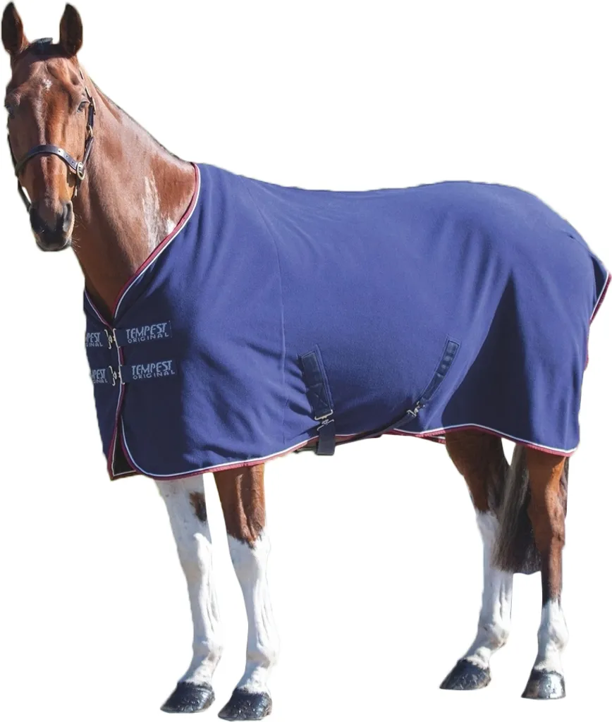 Tempesta ER1031 Coperta in Pile per Cavallo 213cm Blu Navy Luxury
