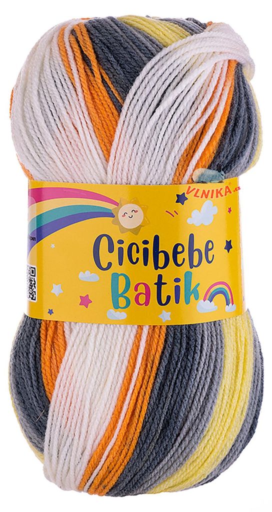 100g Farbverlaufsgarn Cicibebe Batik 77 Herbststimmung
