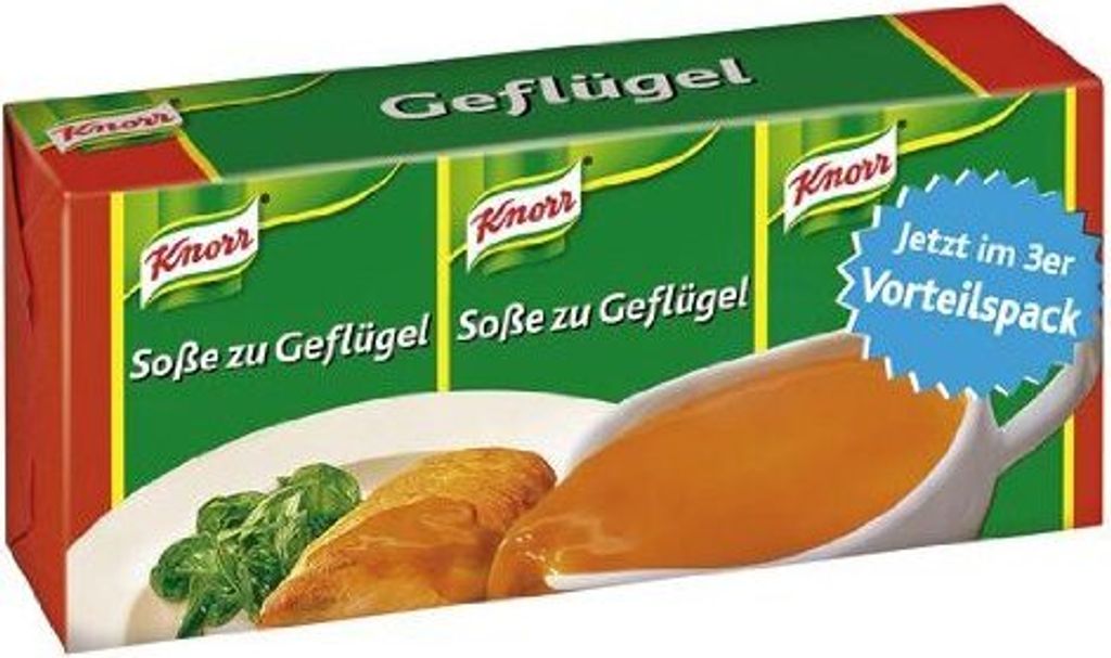 Knorr Soße zu Geflügel 3-er Pack