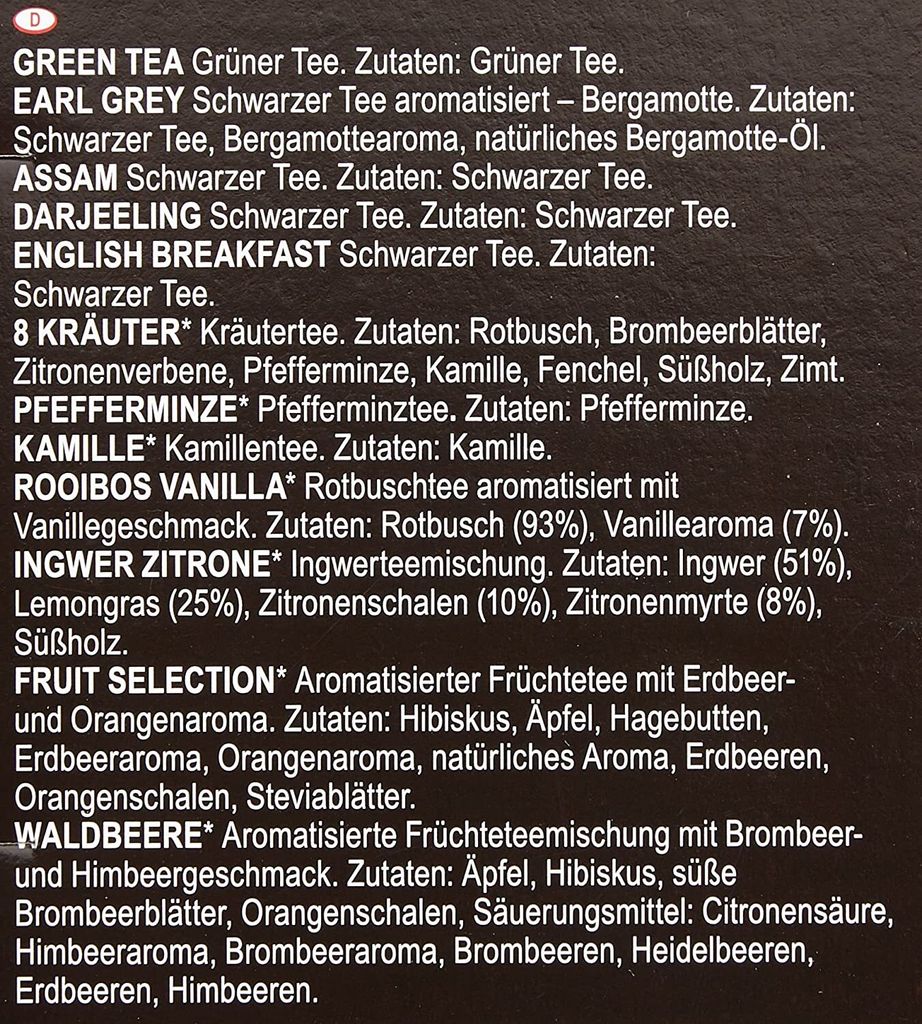 Teekanne Premium Selection Box | 12 Teesorten | 180 Produktbild 7