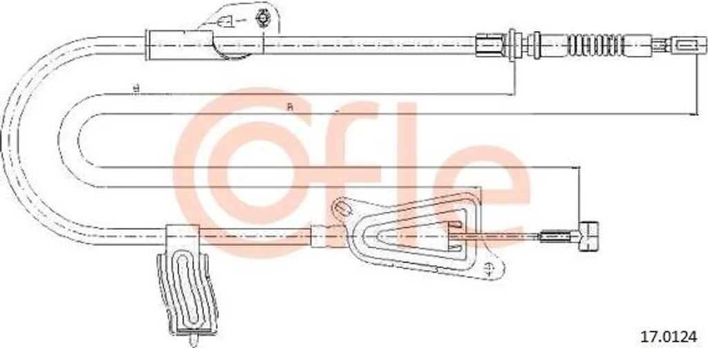Câble de Frein à Main pour Réparation Nissan Almera OE 36531BM700