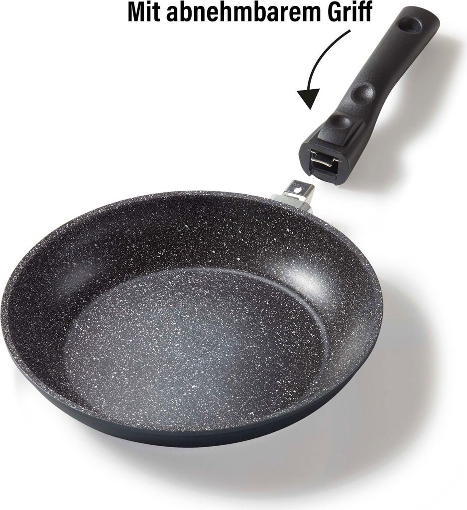 Preisvergleich für STONELINE® SMART Bratpfanne 24 cm | ohne Deckel - Rot | Ladendirekt