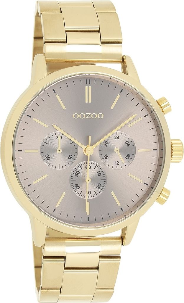 Oozoo Armbanduhr gold Edelstahl stainless steel Timepieces Herren Analog- UOC11408