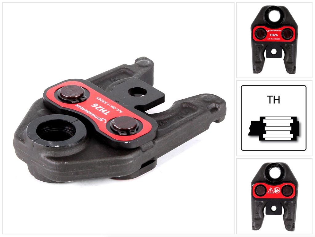 Rothenberger 015326X, 107 mm, 155 mm, 38 mm, 2 kg, 2,17 kg Zdjęcie produktu 