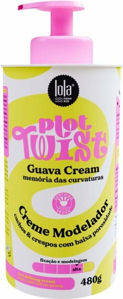 Lola Cosmetics Plot Twist Guavencreme 480 g Stylingcreme Produktbild 