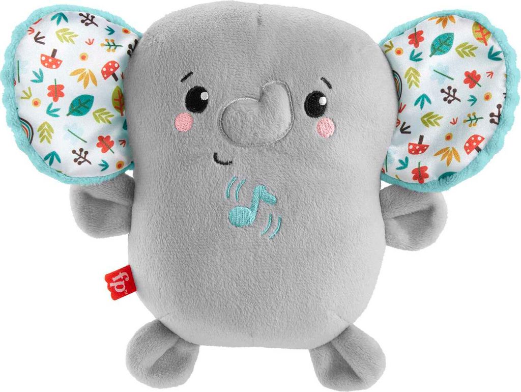 Fisher-Price. HML65 Uspokajacz Słonik z muzyką i wibracjami Zdjęcie produktu 