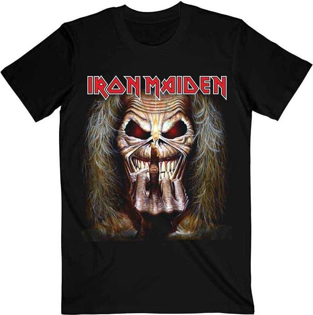 Iron Maiden Eddie Candle Finger Black L Koszulka Zdjęcie produktu 