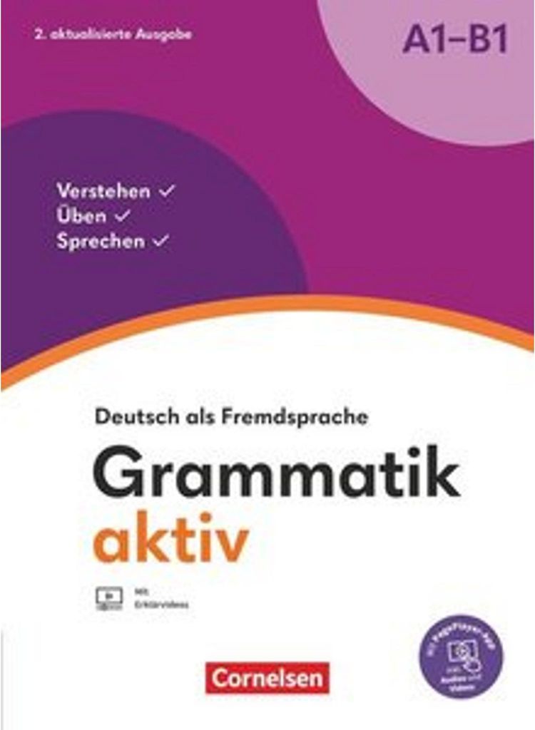 Grammatik aktiv A1-B1 - Übungsgrammatik Zdjęcie produktu 