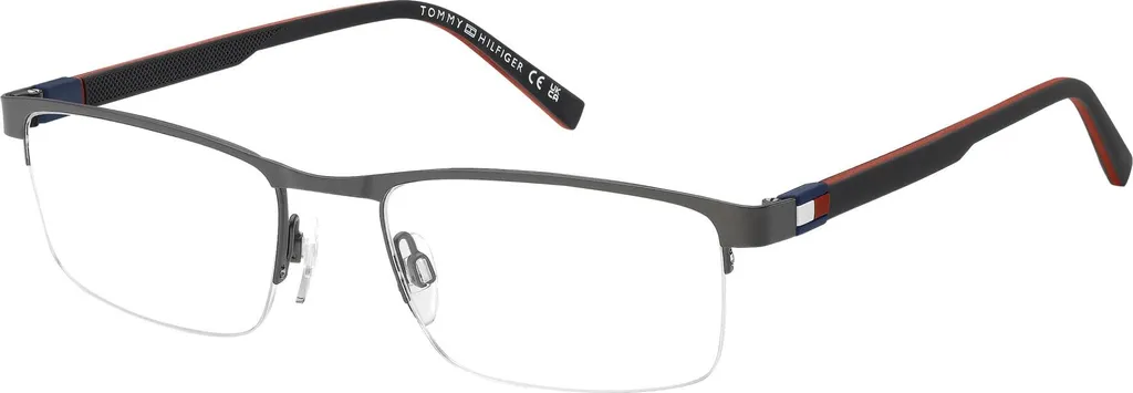 Lunettes Tommy Hilfiger TH 2322 Matte Ruthenium Black 54/19/145 Homme