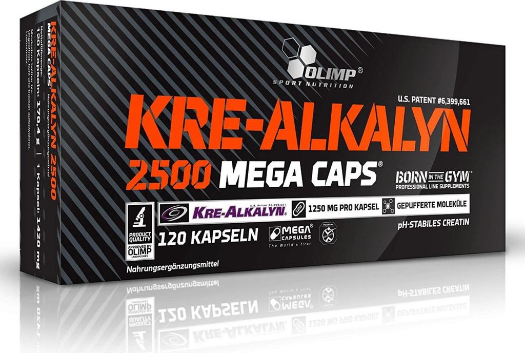Olimp Kre-Alkalyn 2500 Mega Caps, 120 kapsl Obrázok produktu 