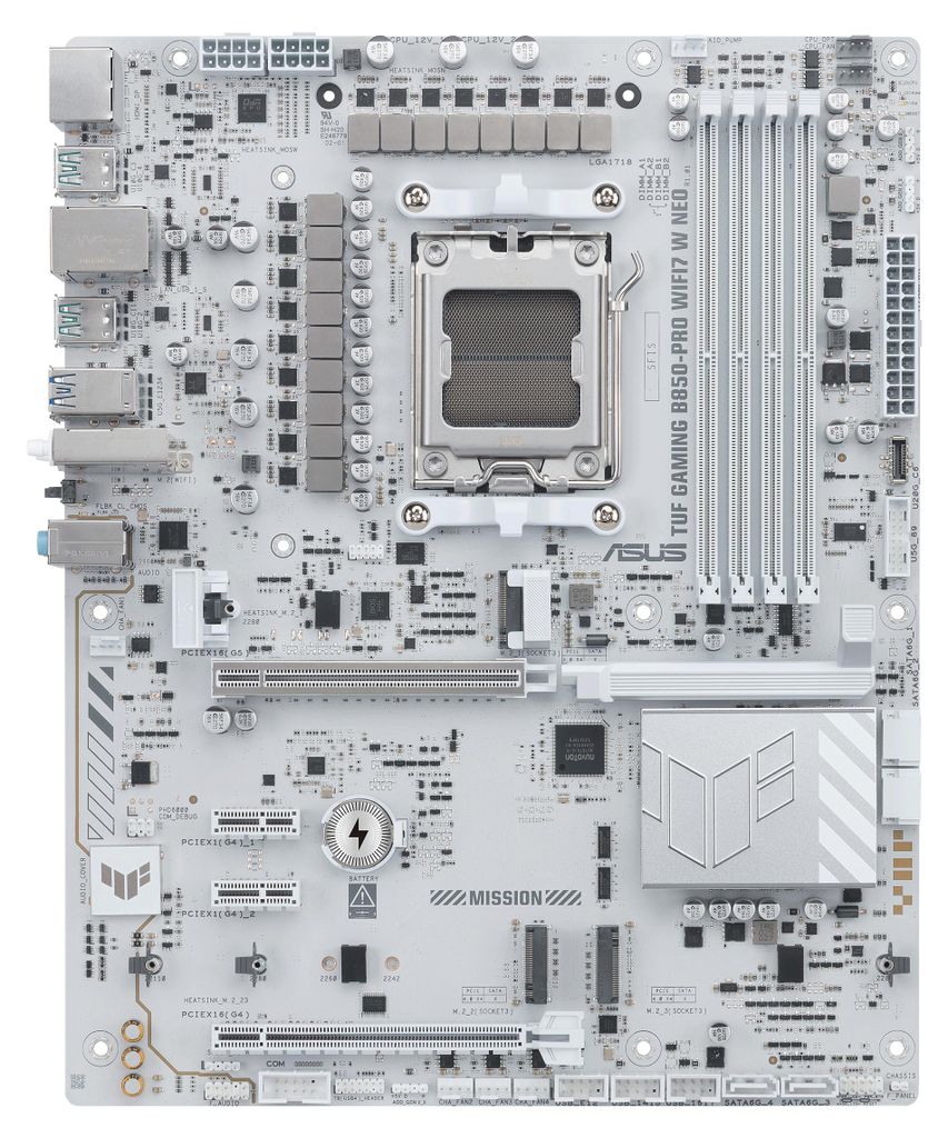 ASUS TUF GAMING B850-PRO WIFI7 W NEO AMD B850 Sockel AM5 Produktbild 