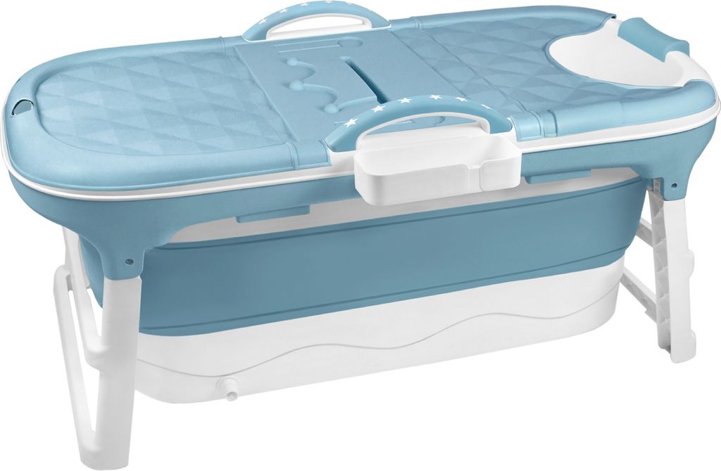 LZQ Faltbare Badewanne 118cm Tragbare Badewanne Produktbild 14