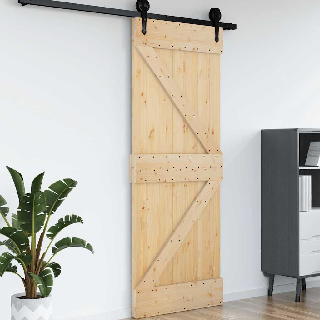 vidaXL Dvere NARVIK 70x210 cm z masívneho borovicového Obrázok produktu 6