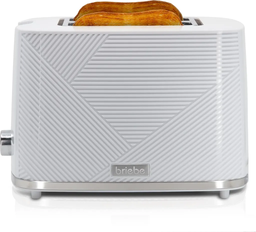 Tostapane Bianco Briebe Elegance TA1169WHT: Pane Caldo e Fragrante - 10
