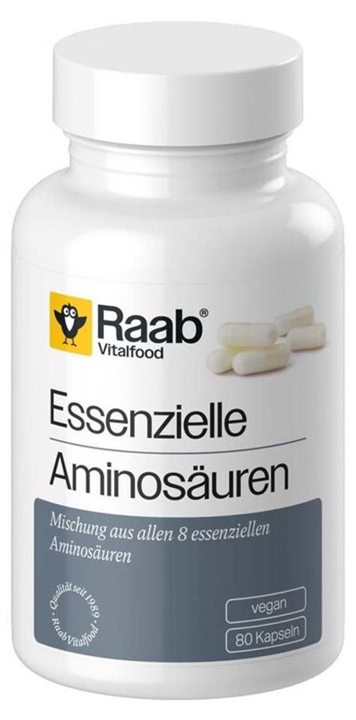 Essenzielle Aminosäuren - 80 Kapseln 48g Produktbild 