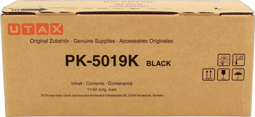 Utax PK-5019K Toner Black 1T02TX0UT0 -B