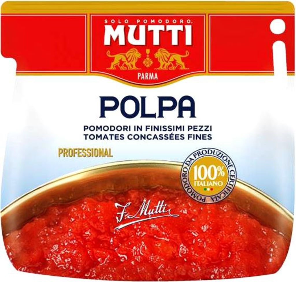 Mutti Pulpa Pomidorowa Drobno Krojona 5 kg Obrázok produktu 