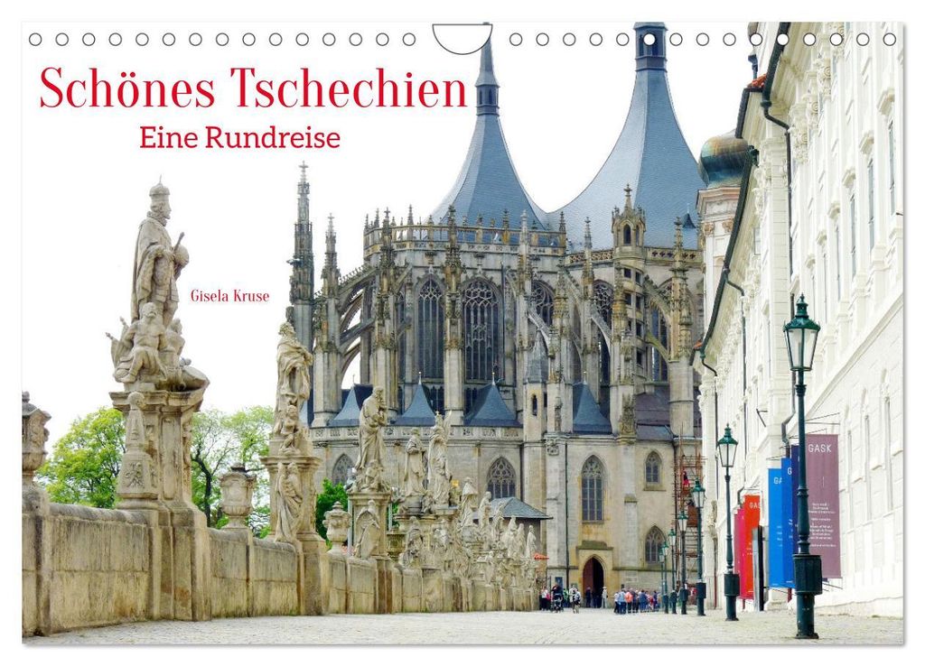 Schönes Tschechien - Eine Rundreise (Wandkalender 2027 DIN A4 quer), CALVENDO Monatskalender