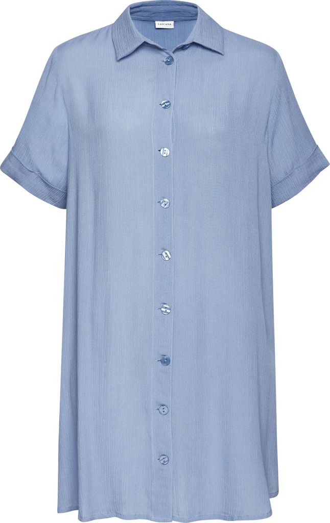 LASCANA Longbluse hellblau Größe 34