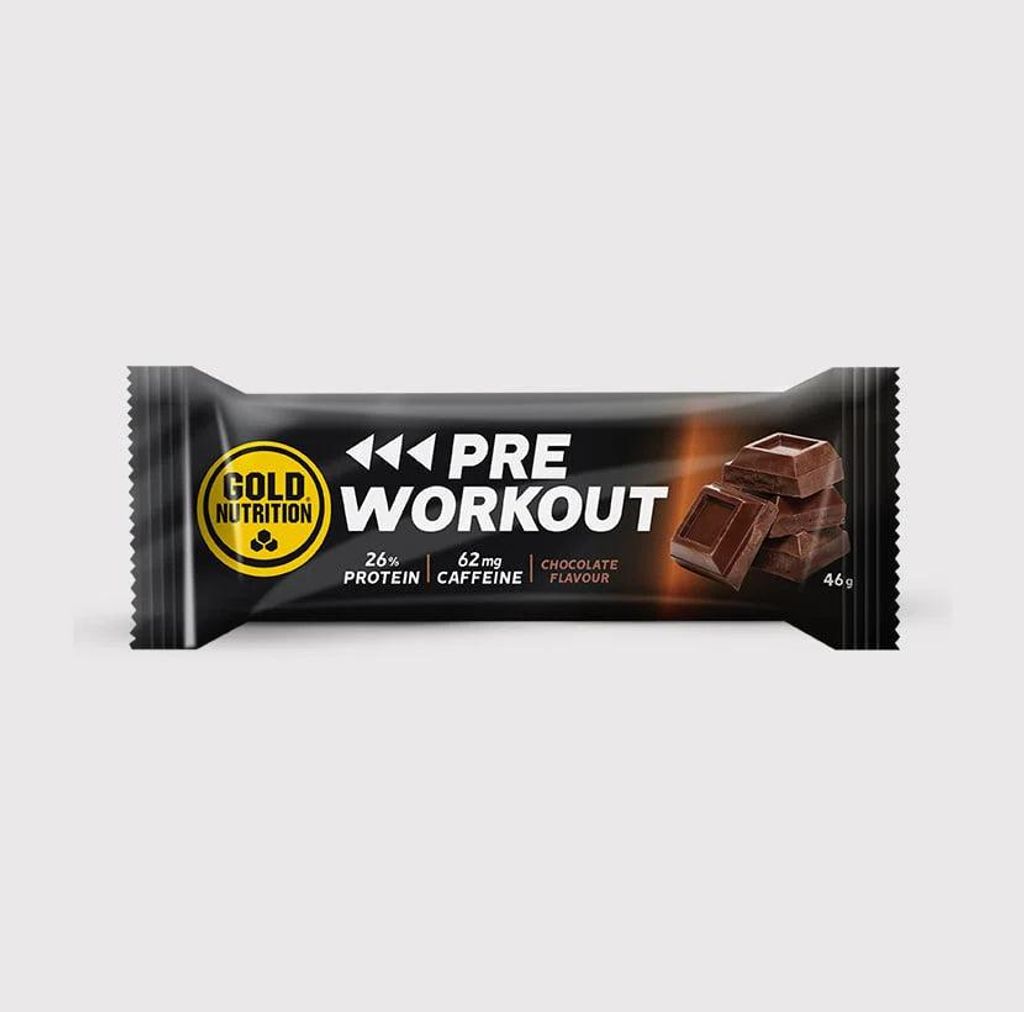 Gold Nutrition Protein Pre-Workout Extreme Riegel