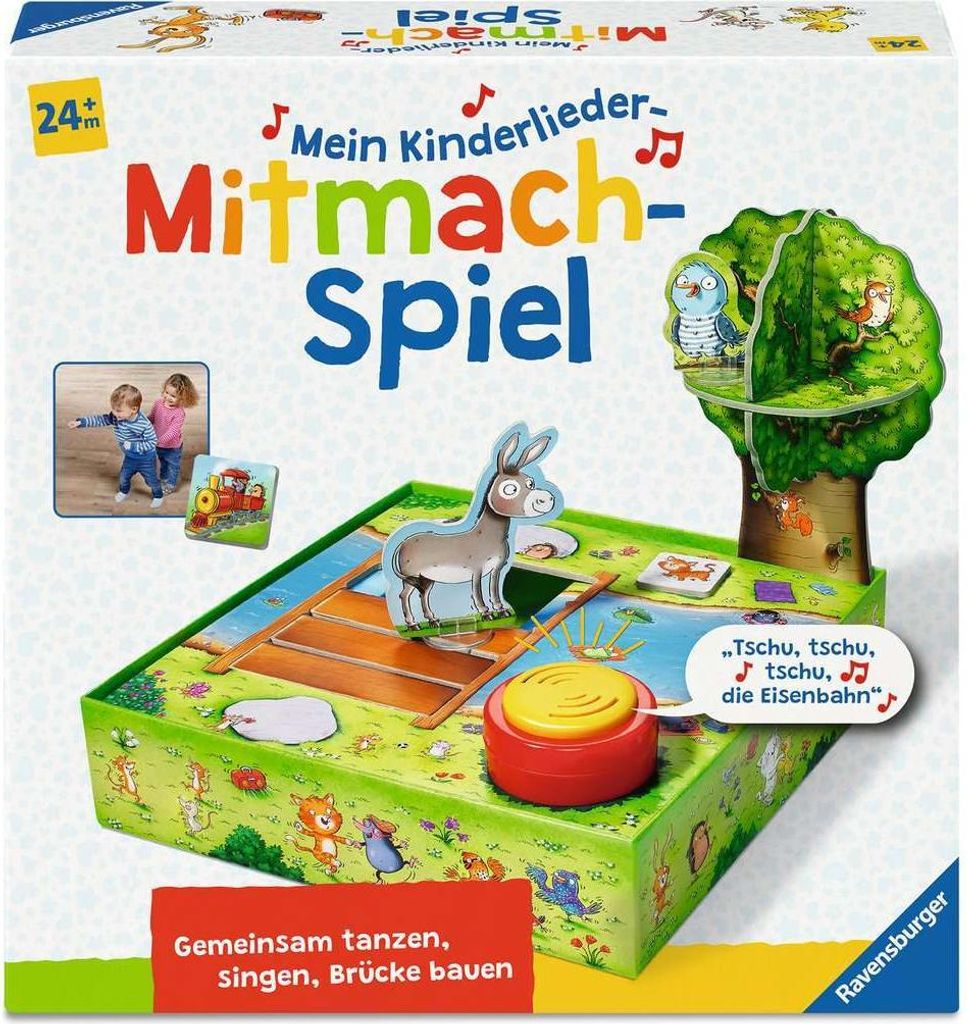 Mein Kinderlieder-Mitmachspiel Ravensburger 04172 Produktbild 