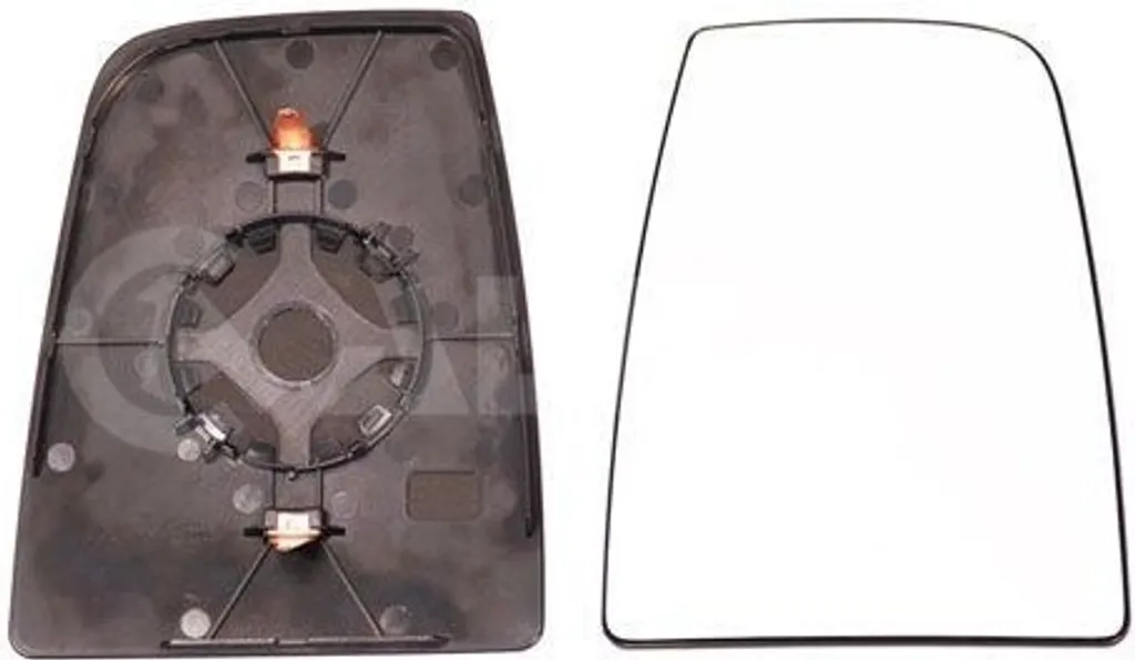 Verre Rétroviseur Droit ALKAR 6432666 Convexe pour Transit V363 2014-2024