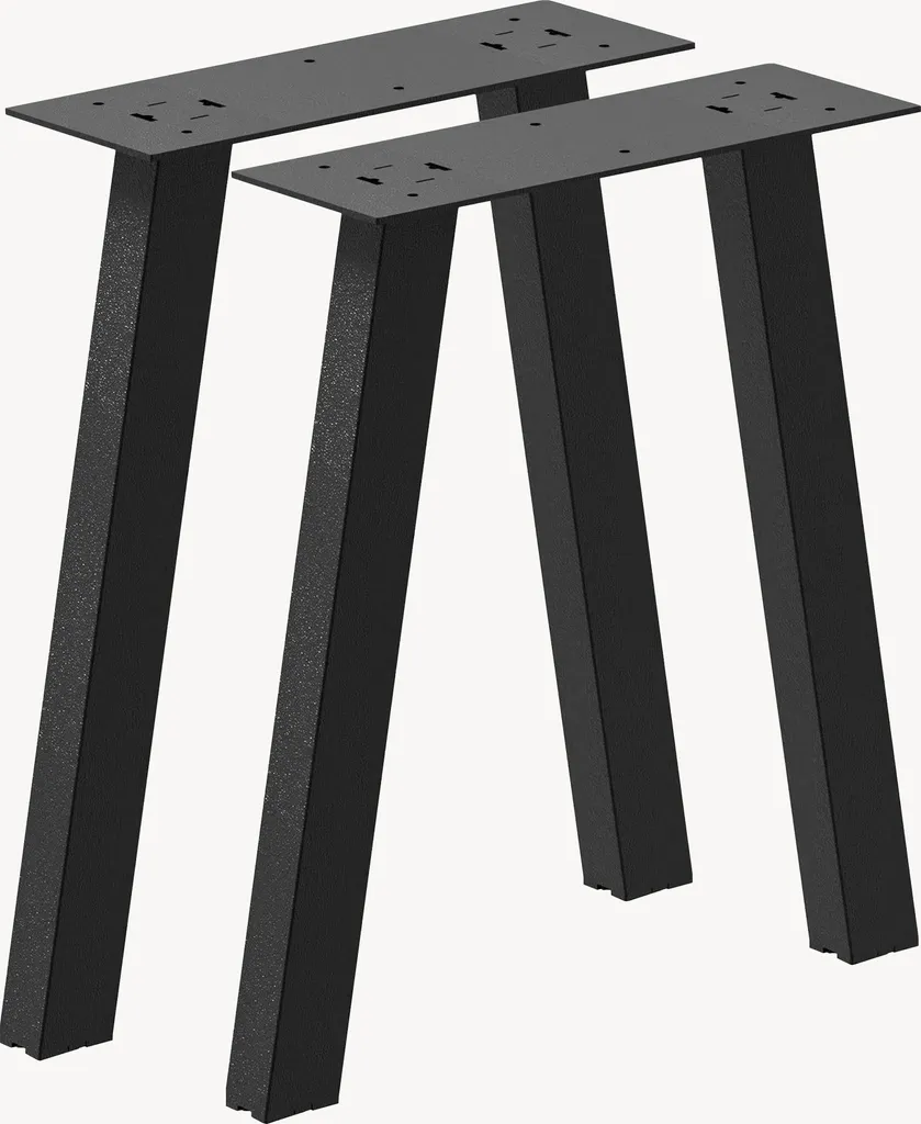 Pieds de table Mariager pour créer un bureau DIY ou une table de cuisine
