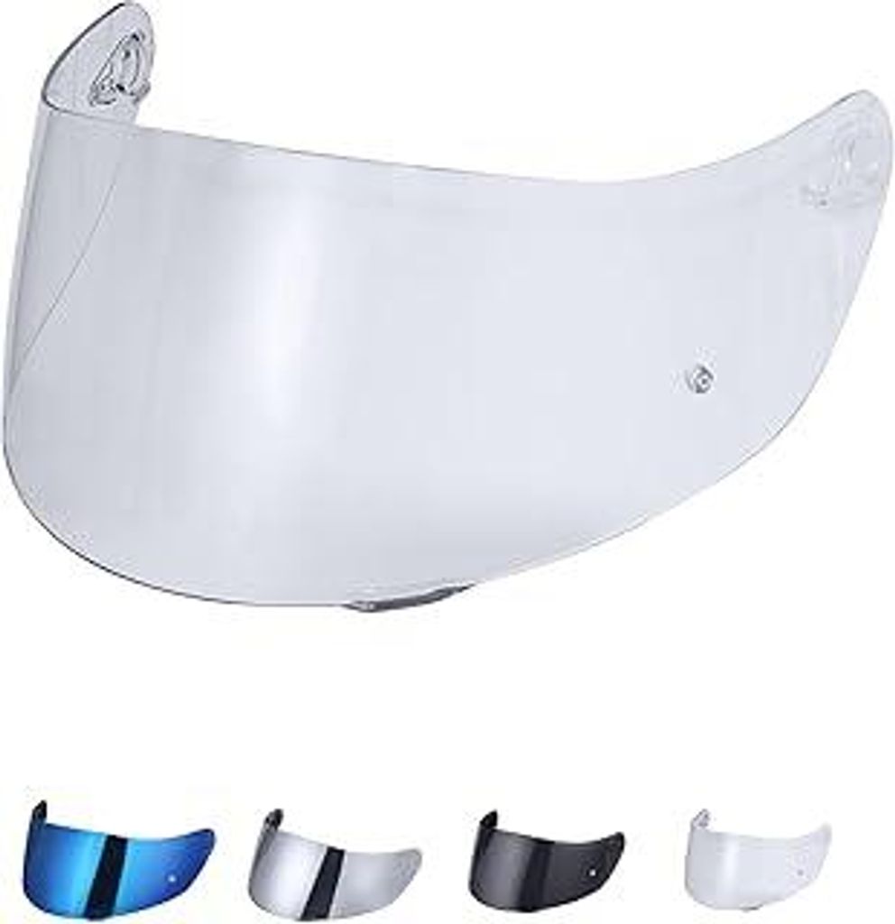 Helmvisier für Agv K1 K3SV K5 Visier, Motorradhelm Visier,Motorrad Windschutz Helm Objektiv Visier Vollgesichts,Helmvisiere Zubehör Ersatz (Klar ...