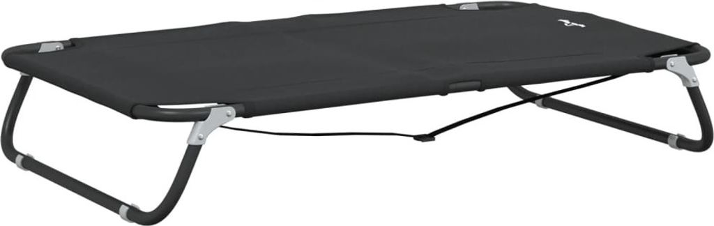 Hundeliege Klappbar Anthrazit Oxford-Gewebe und Stahl