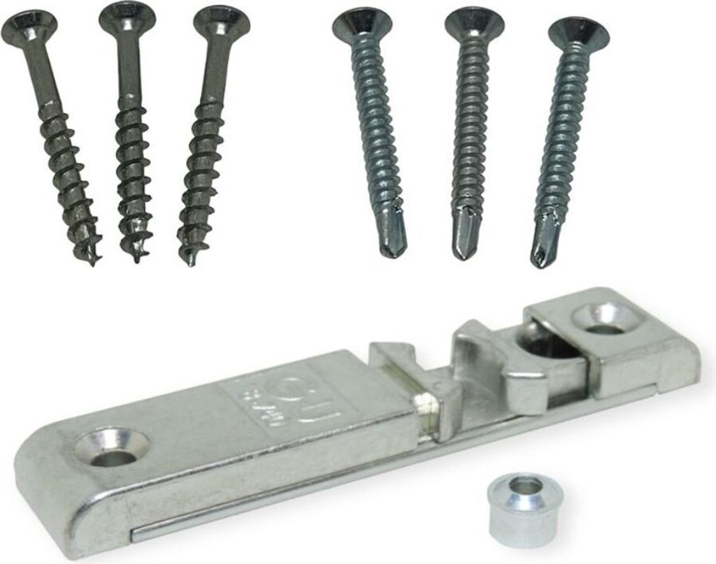 GU Balkontürschnäpper 8-740 mit Hülse und Schrauben Produktbild 