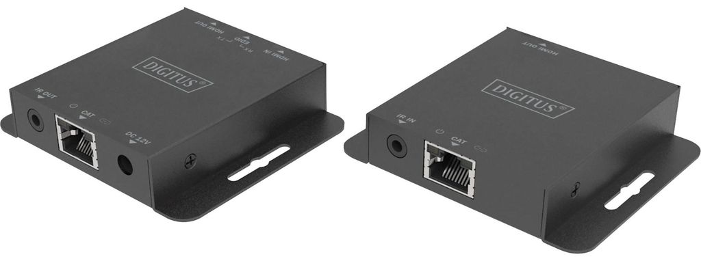 DIGITUS HDMI Extender Set USB 70m 4K schwarz