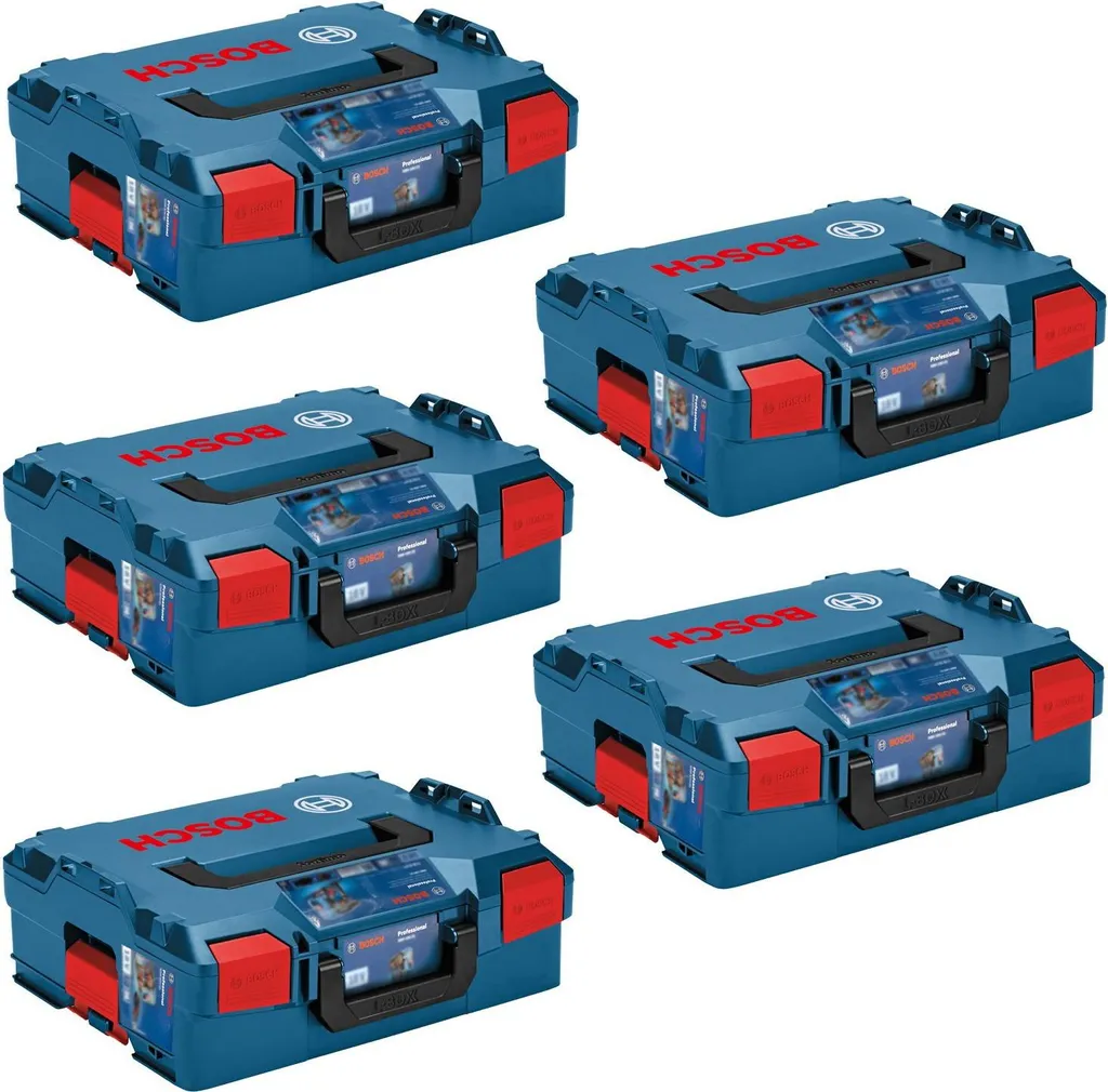Bosch 5x L-Boxx 136 finissez-en avec le désordre et protégez vos outils