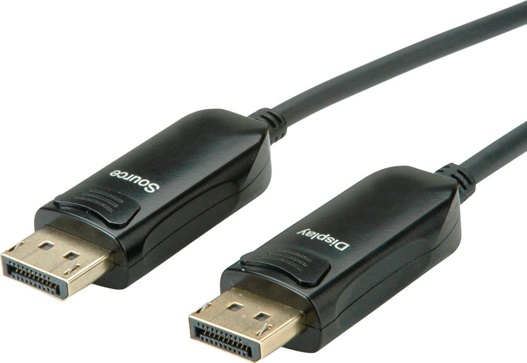 ROLINE DisplayPort v1.4 Kabel (AOC), ST/ST, 30 m