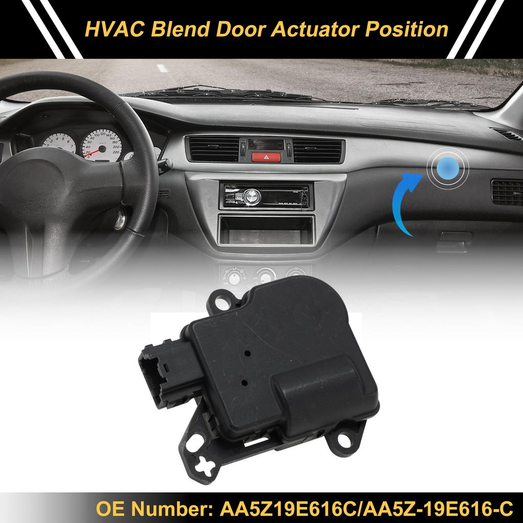 HVAC Heizungsmischklappenaktuator Ersatz für Ford Explorer 2011-2017 AC Heizungsaktuator Nr. AA5Z19E616C/AA5Z-19E616-C Luftklappenaktuator